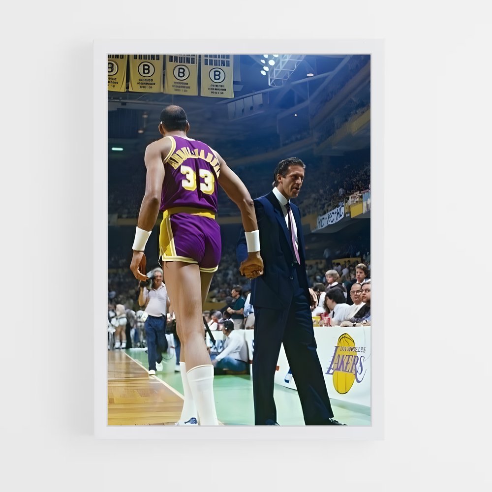 Poster Pat riley – affiche Basketball (vue 3)